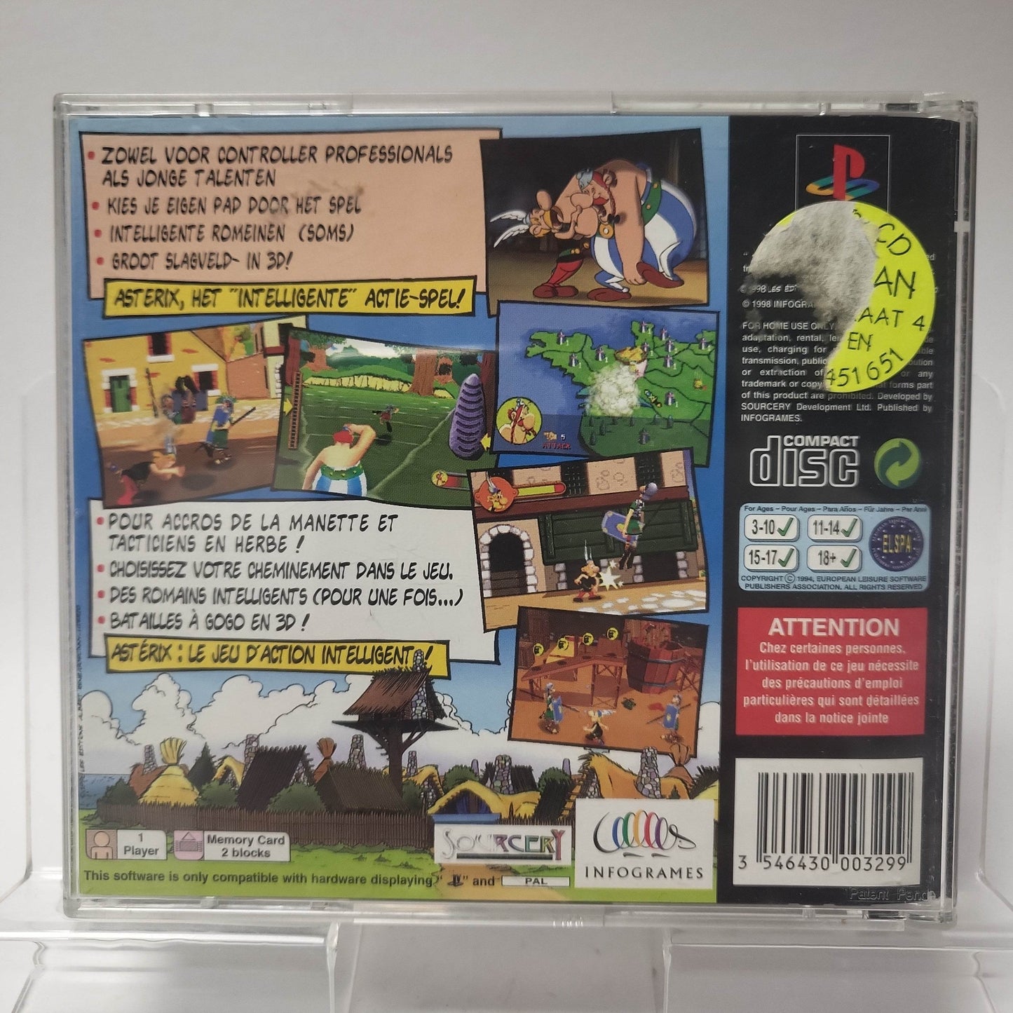 Asterix Playstation 1 - Feniks Gameshop