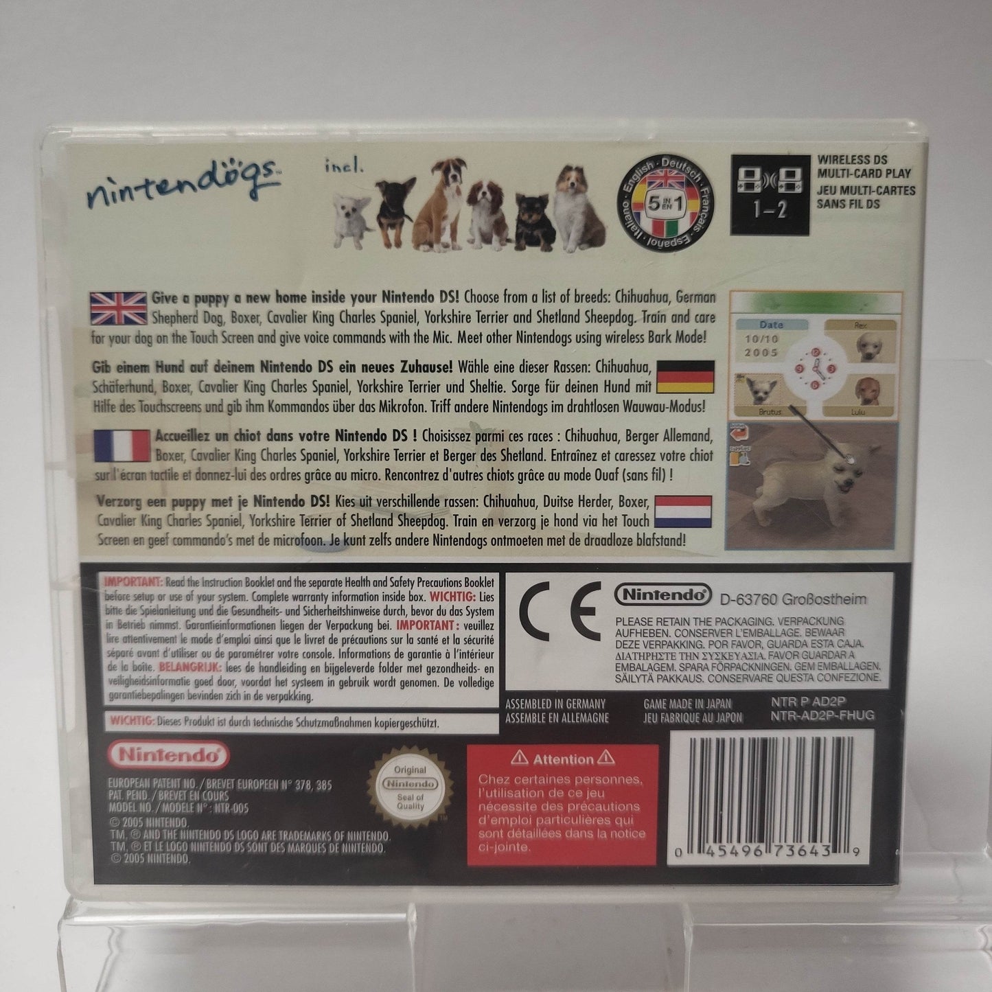 Nintendogs Chihuahua & Friends (No Book) Nintendo DS - Feniks Gameshop