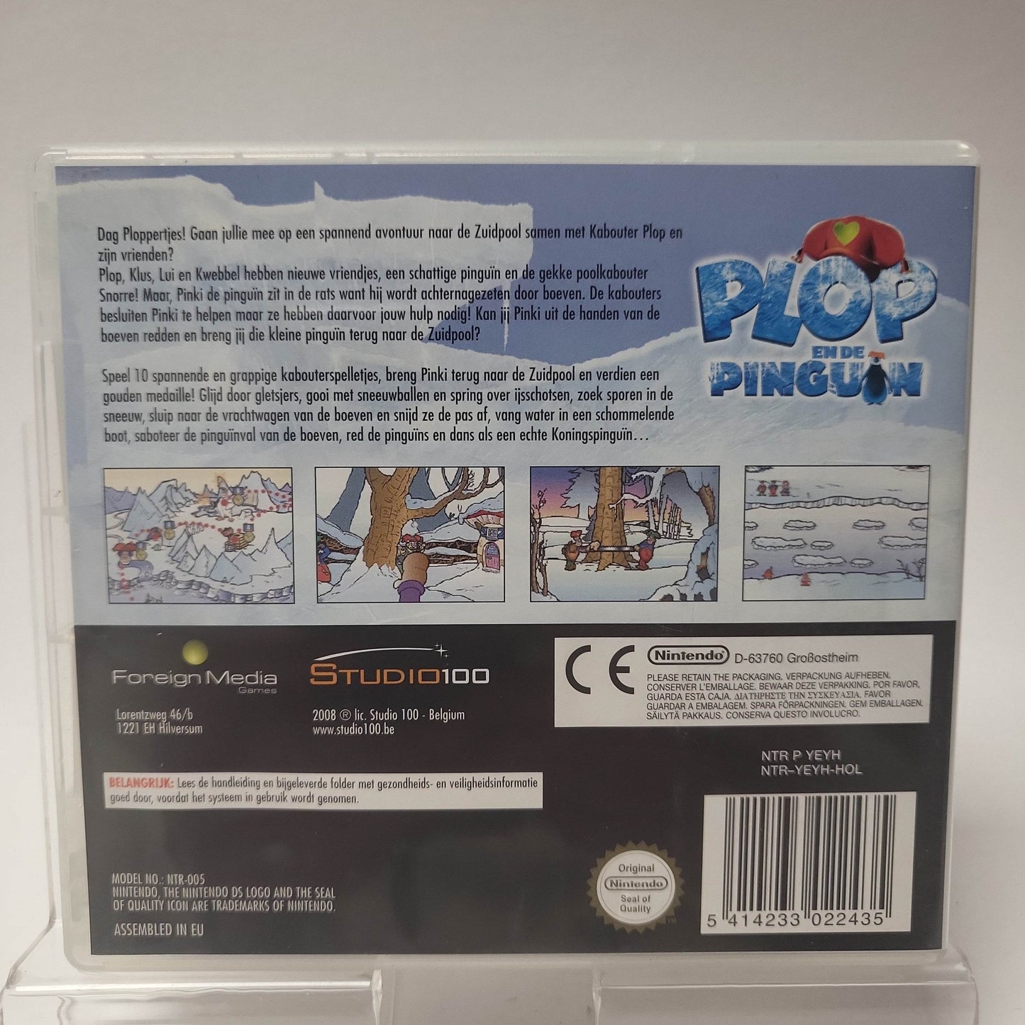 Plop en de Pinguin Nintendo DS - Feniks Gameshop
