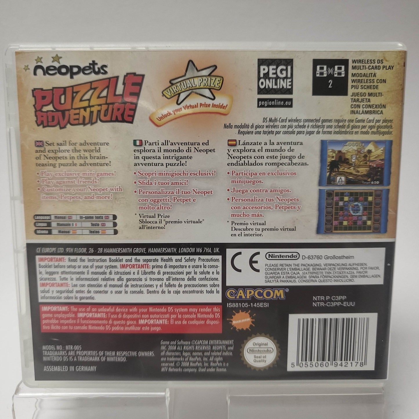 Neopets Puzzle Adventure Nintendo DS - Feniks Gameshop