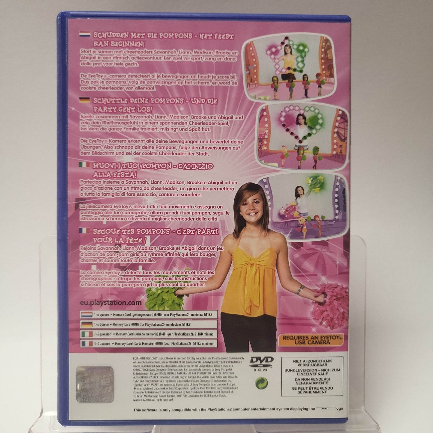Eyetoy Play PomPom Party Playstation 2 - Feniks Gameshop