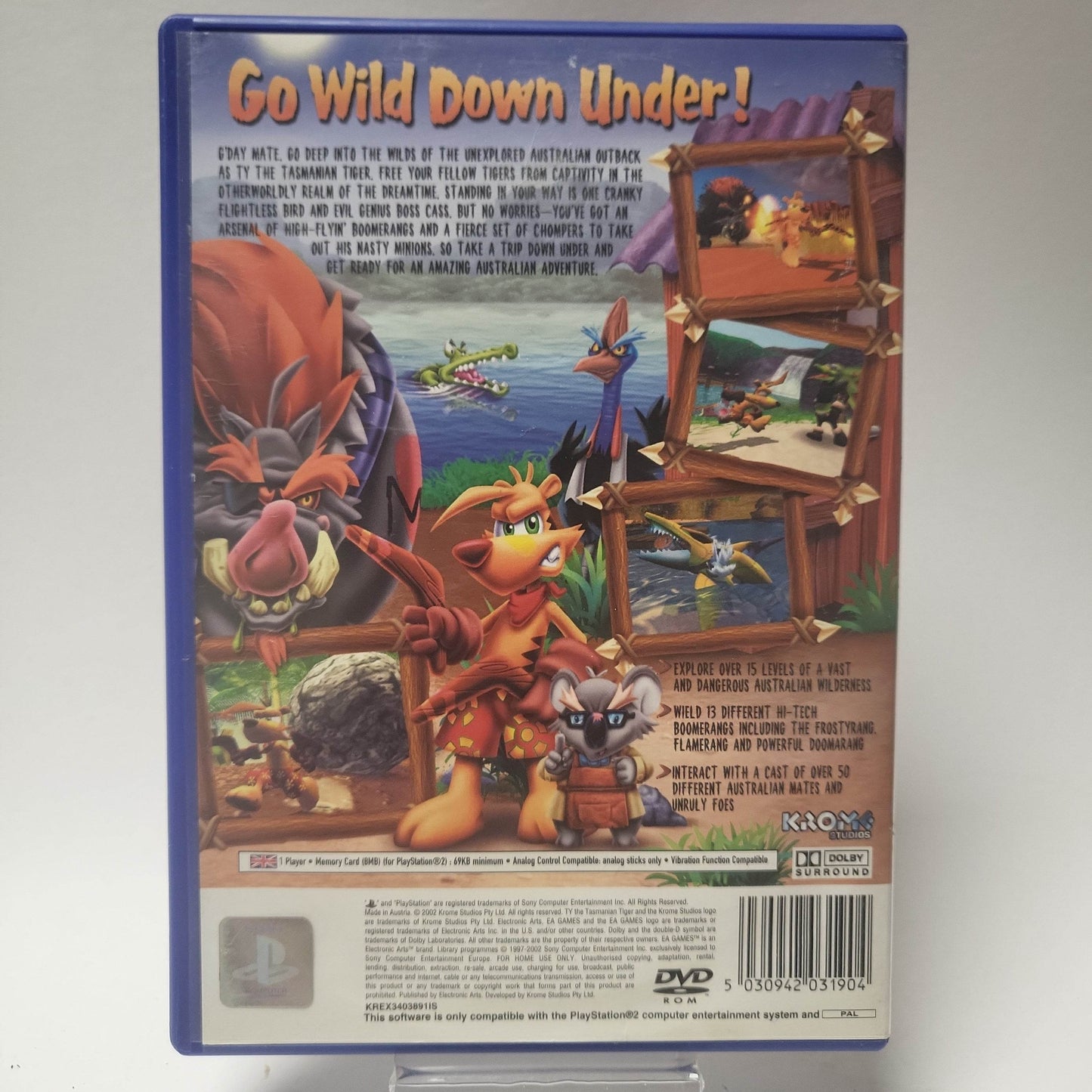 TY the Tasmanian Tiger (No Book) PlayStation 2 - Feniks Gameshop