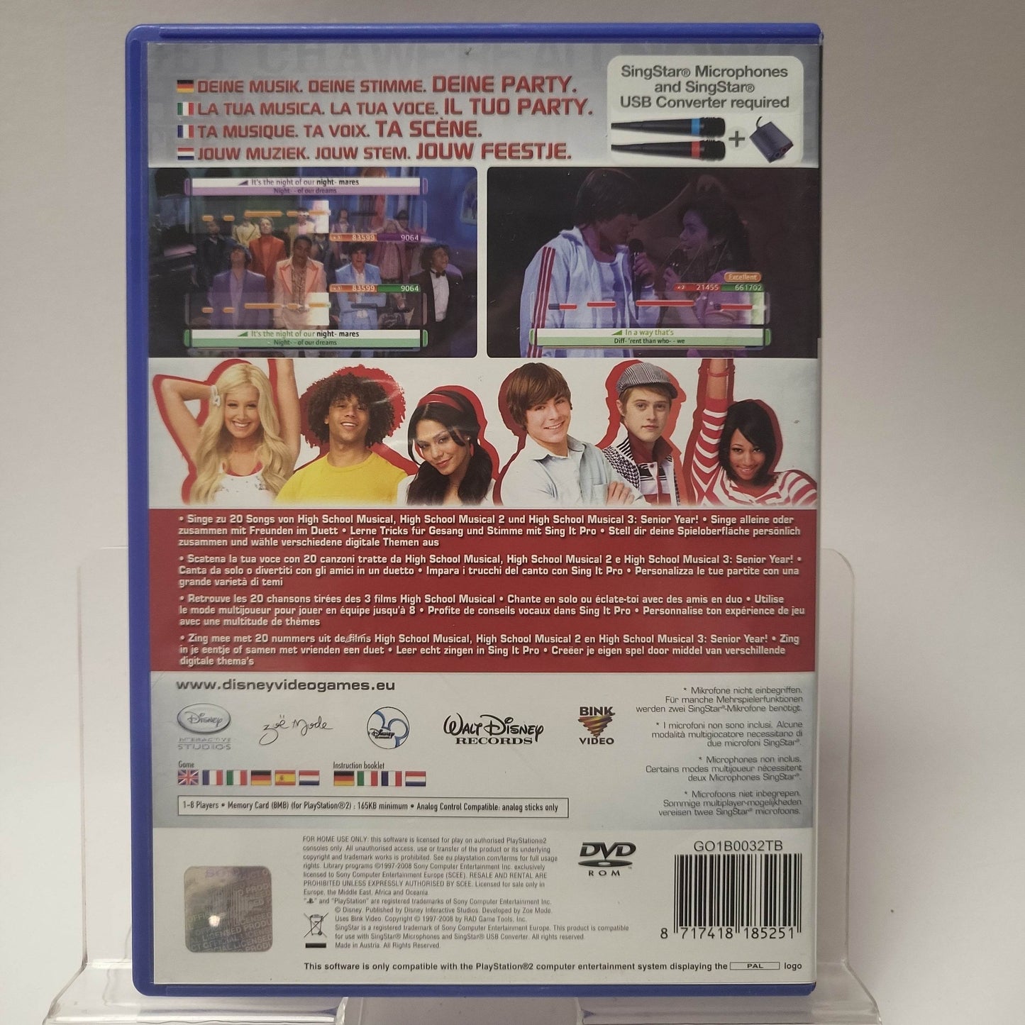 Disney Sing It High School Musical 3 Senior Year PS2 - Feniks Gameshop