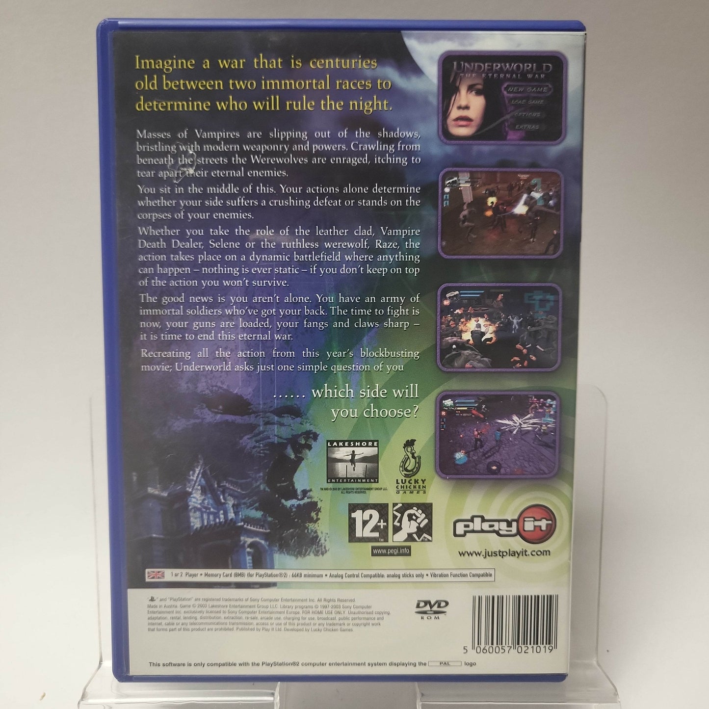 Underworld the Eternal War Playstation 2 - Feniks Gameshop