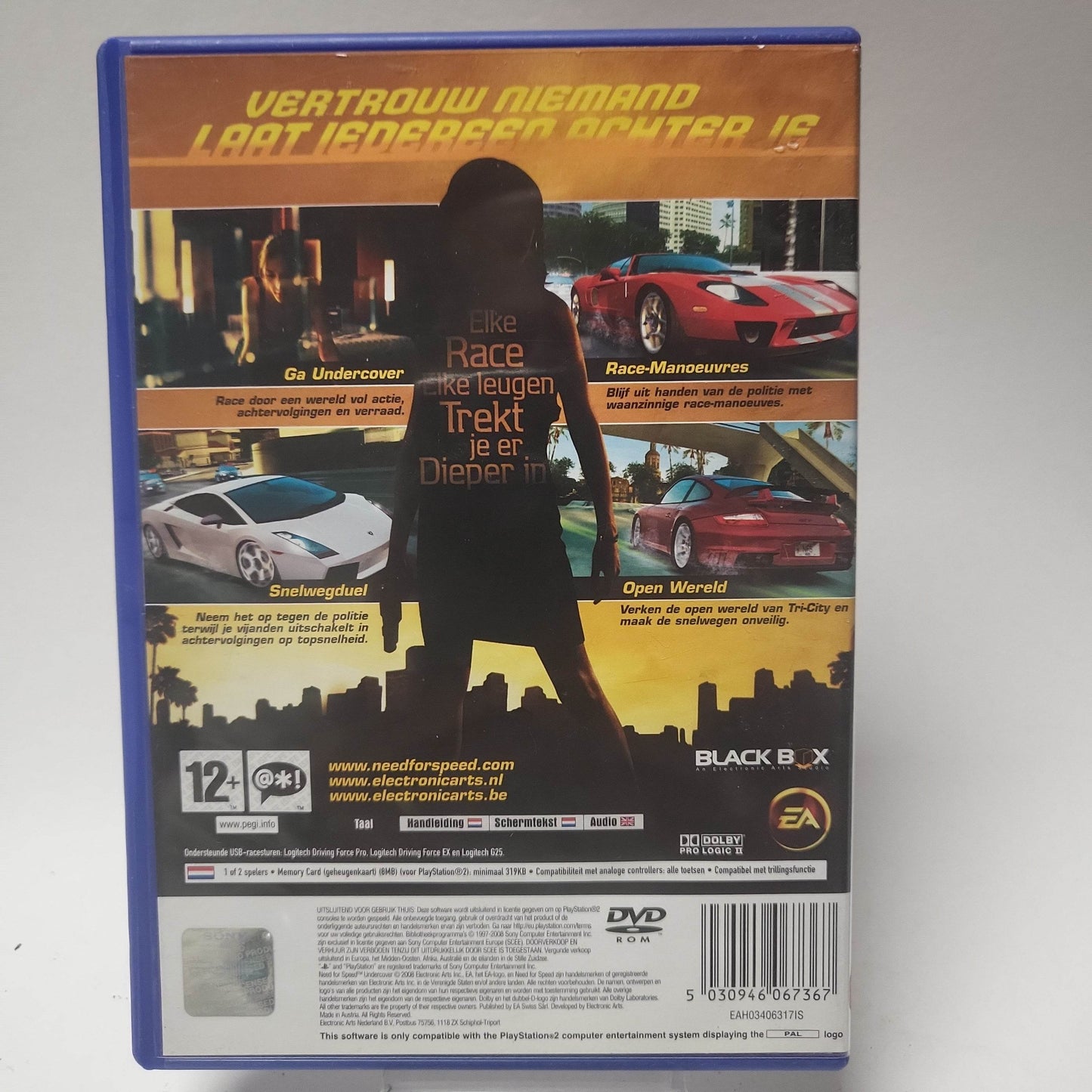 Need for Speed Undercover (No Book) PlayStation 2 - Feniks Gameshop