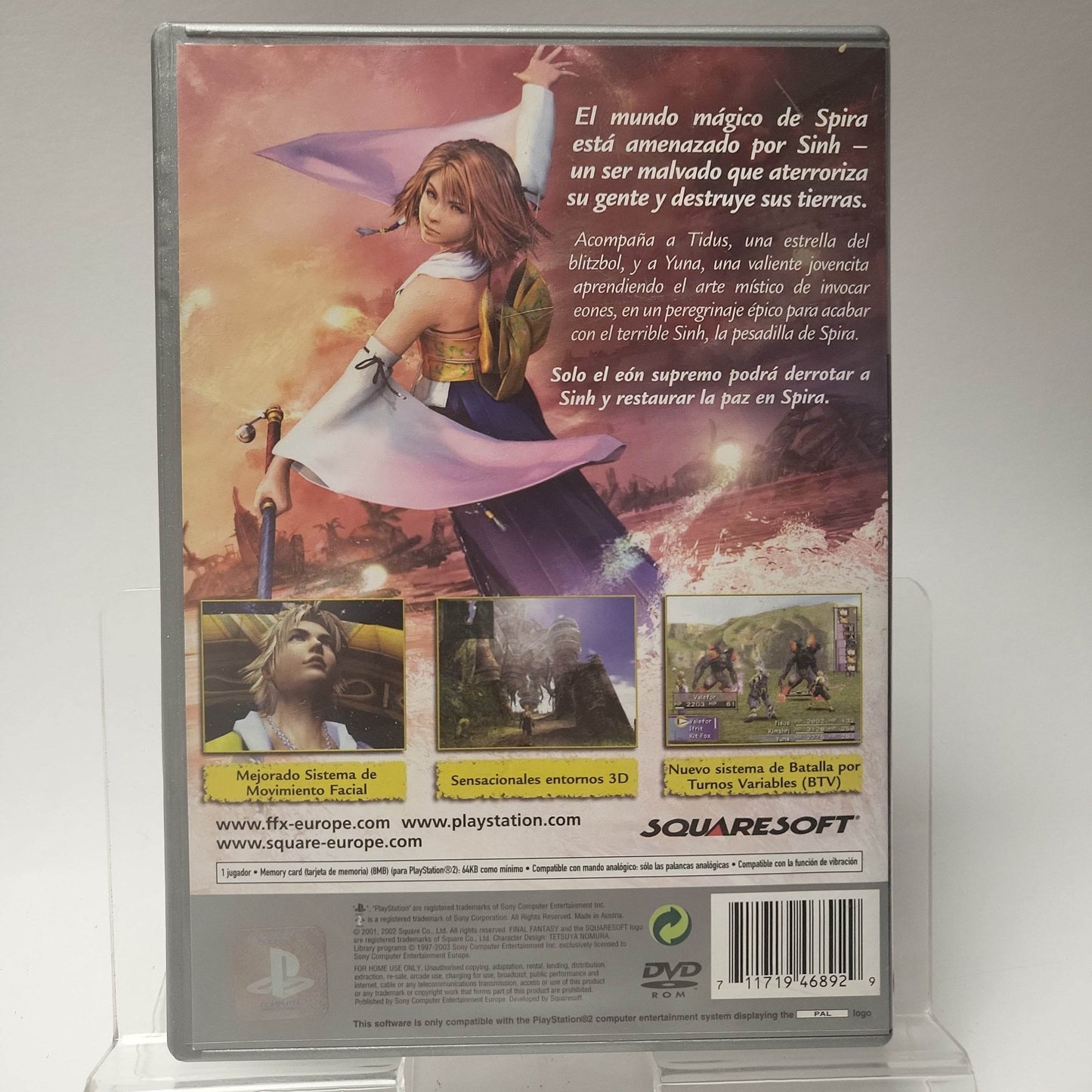 Final Fantasy X Platinum Playstation 2 - Feniks Gameshop