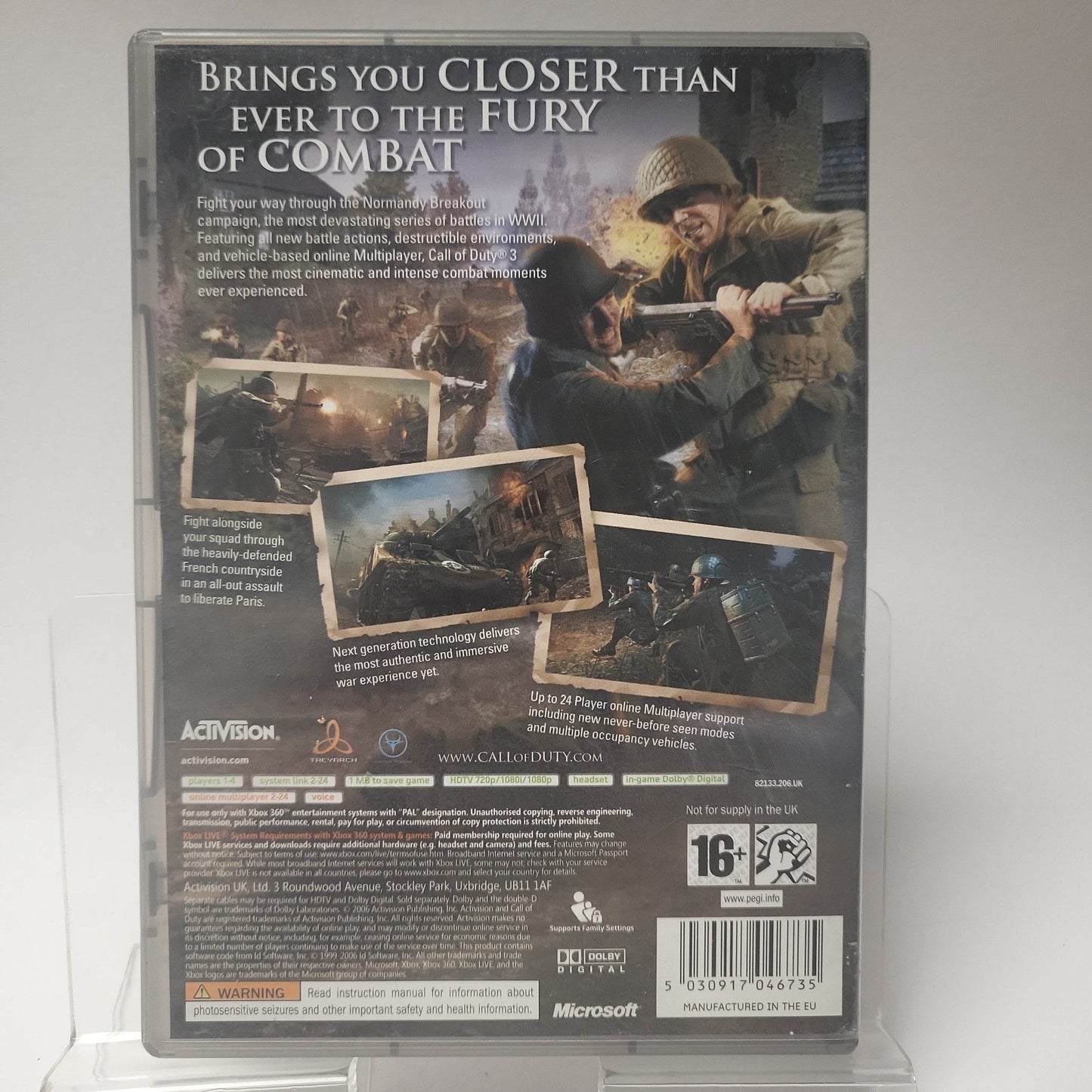 Call of Duty 3 Classics Xbox 360 - Feniks Gameshop