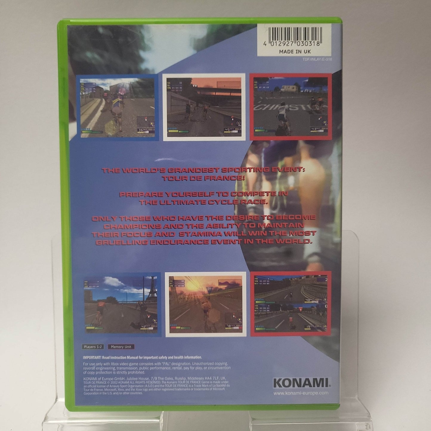 Tour de France Xbox Original - Feniks Gameshop