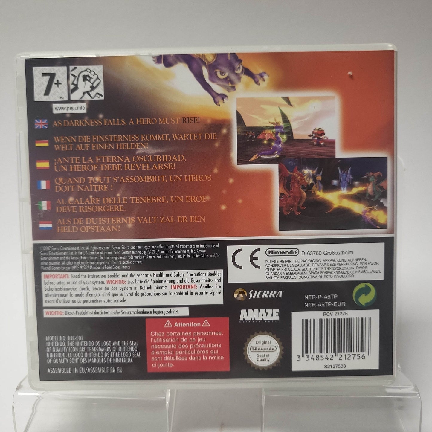 Legend of Spyro the Eternal Night (No Book) Nintendo DS - Feniks Gameshop
