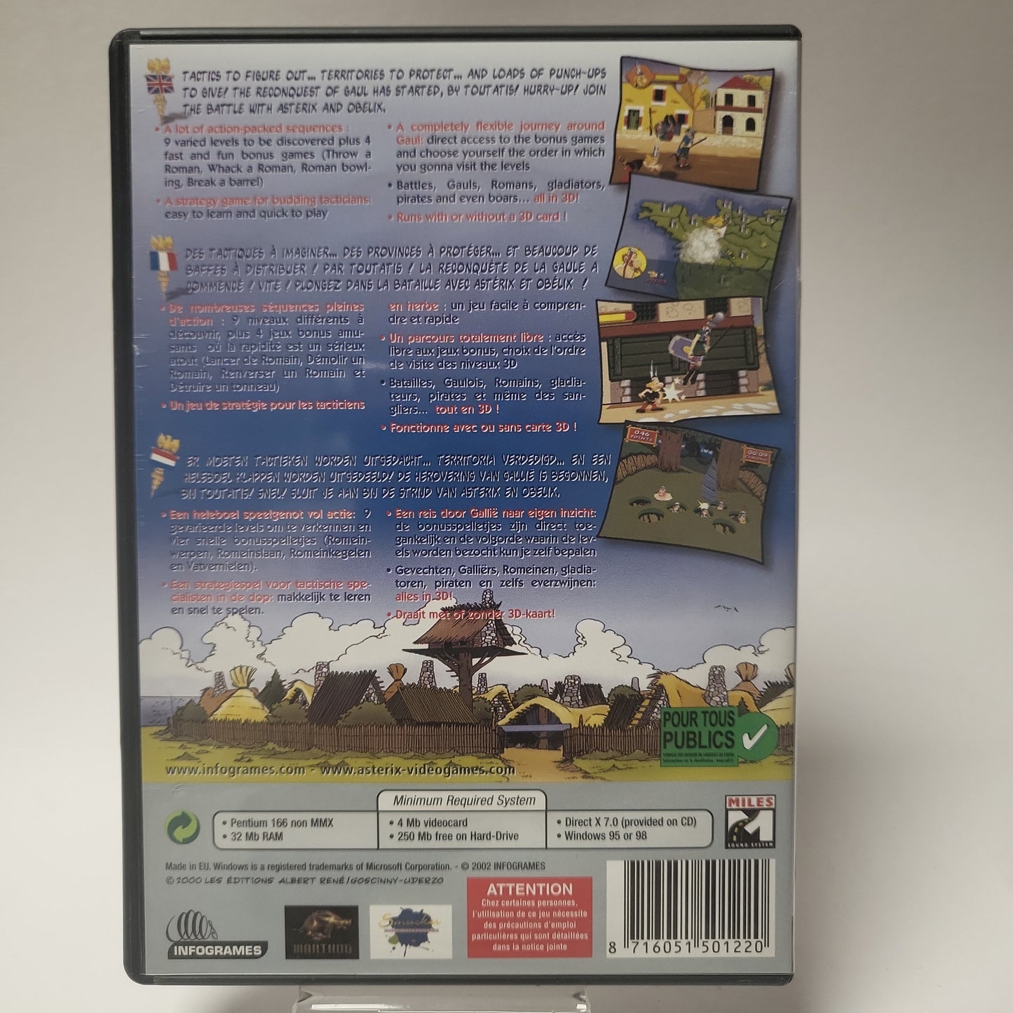 Asterix the Gallic War "Best of" (No Book) PC