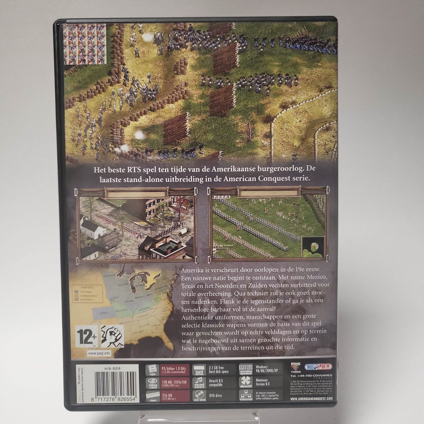 American Conquest Divided Nation (No Book) PC - Feniks Gameshop