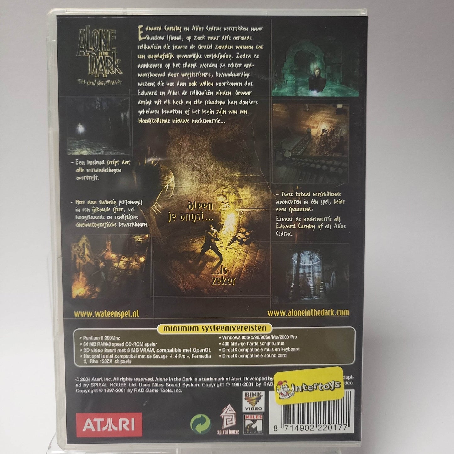 Alone in the Dark the New Nightmare (No Book) PC - Feniks Gameshop