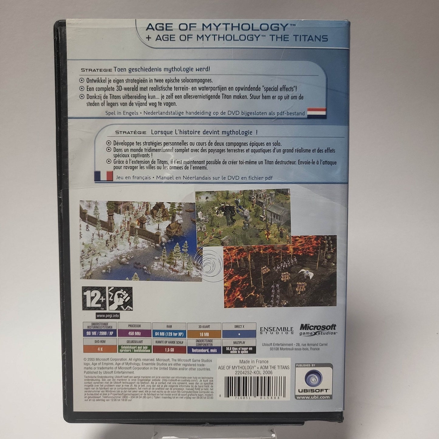 Age of Mythology & the Titans Expansion (No Book) PC - Feniks Gameshop