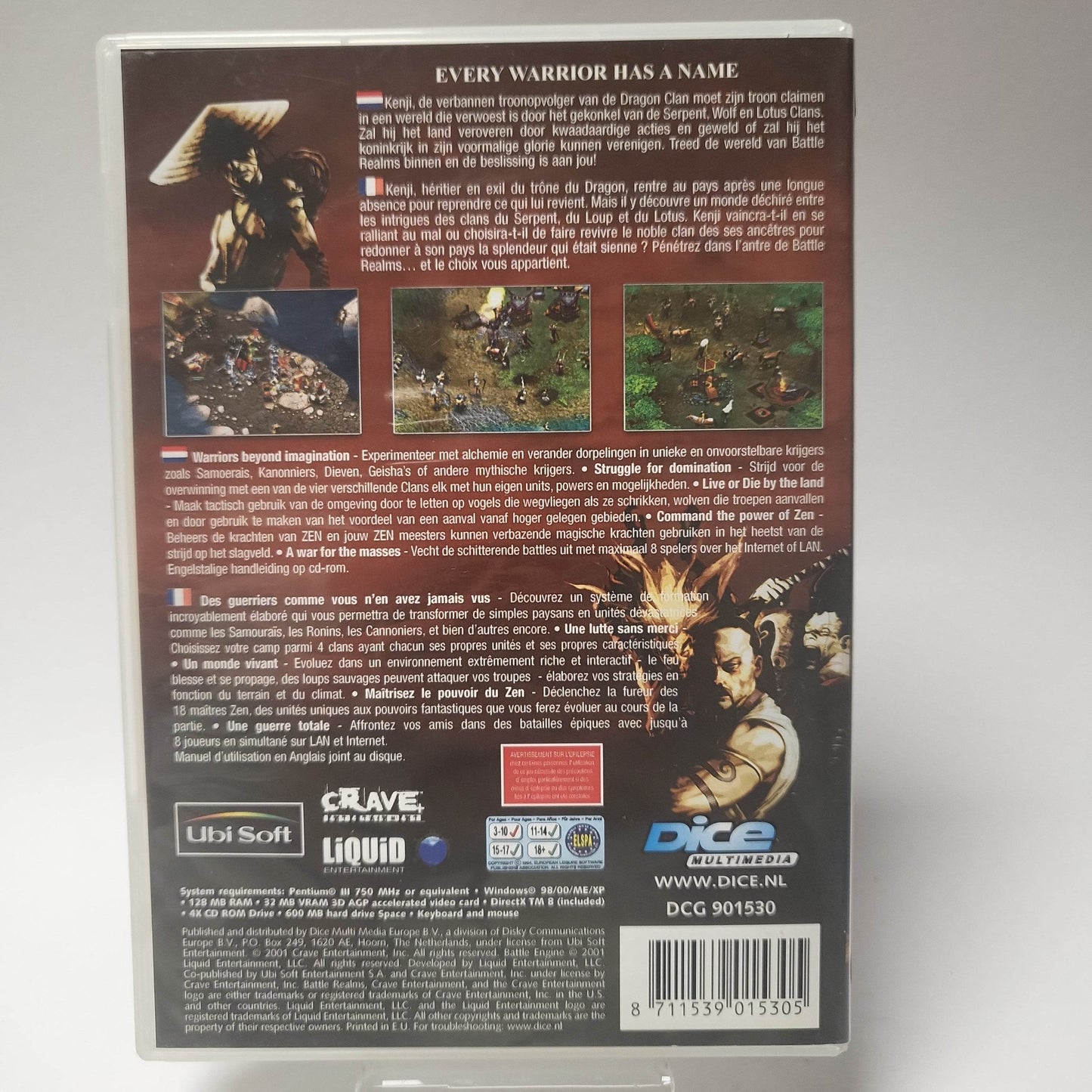 Battle Realms (No Book) PC - Feniks Gameshop
