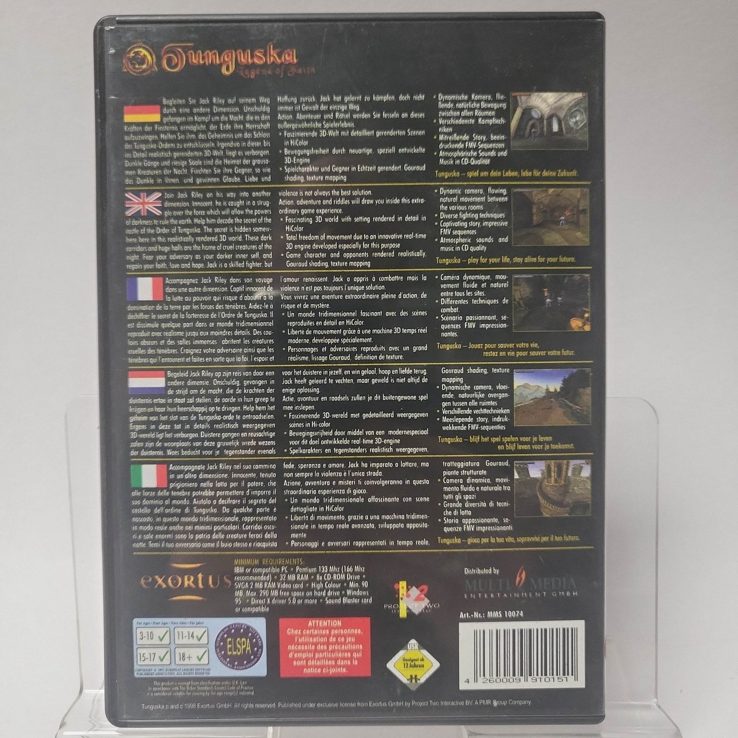 Tunguska Legend of Faith (No Book) PC - Feniks Gameshop