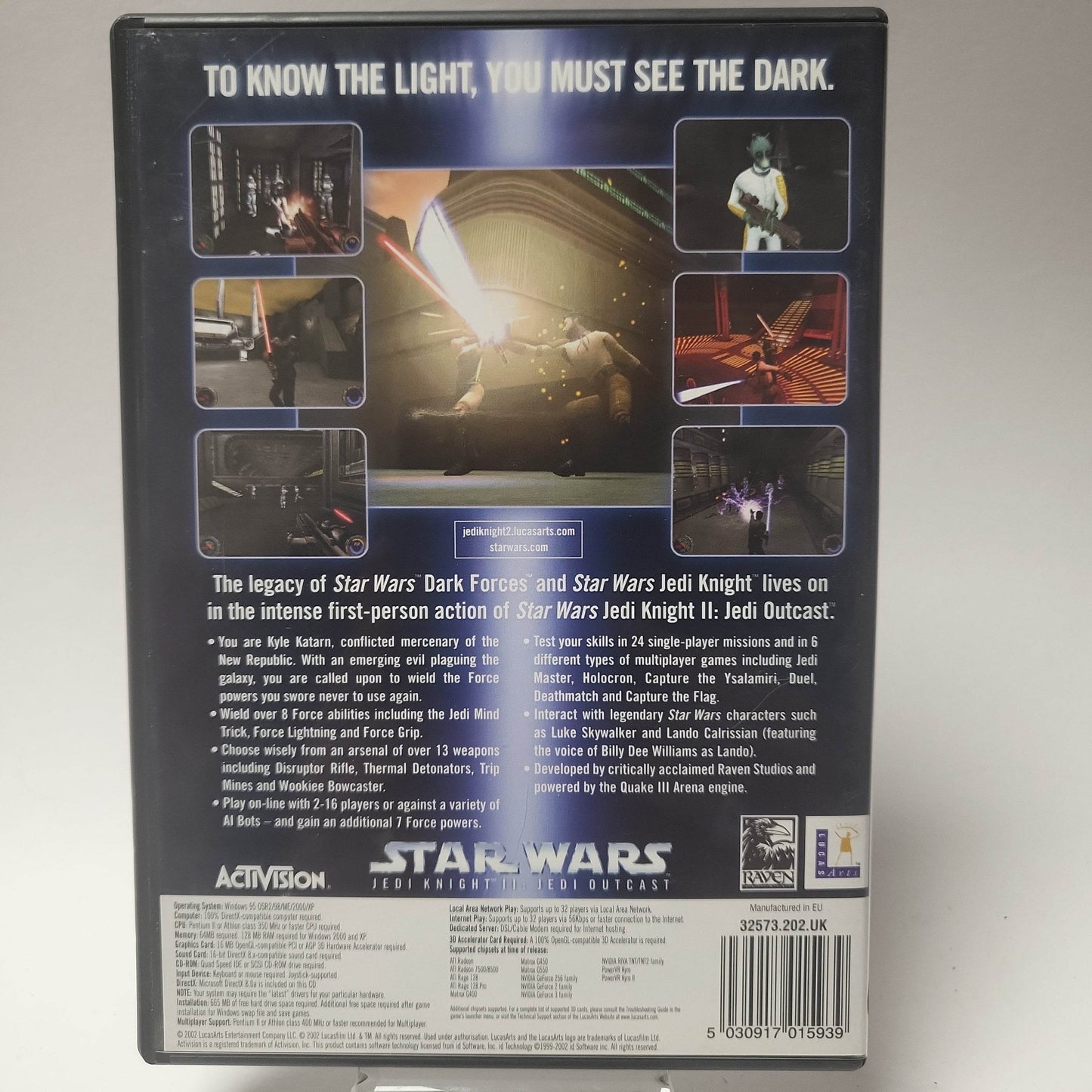 Star Wars Jedi Knight II Jedi Outcast (No Book) PC - Feniks Gameshop