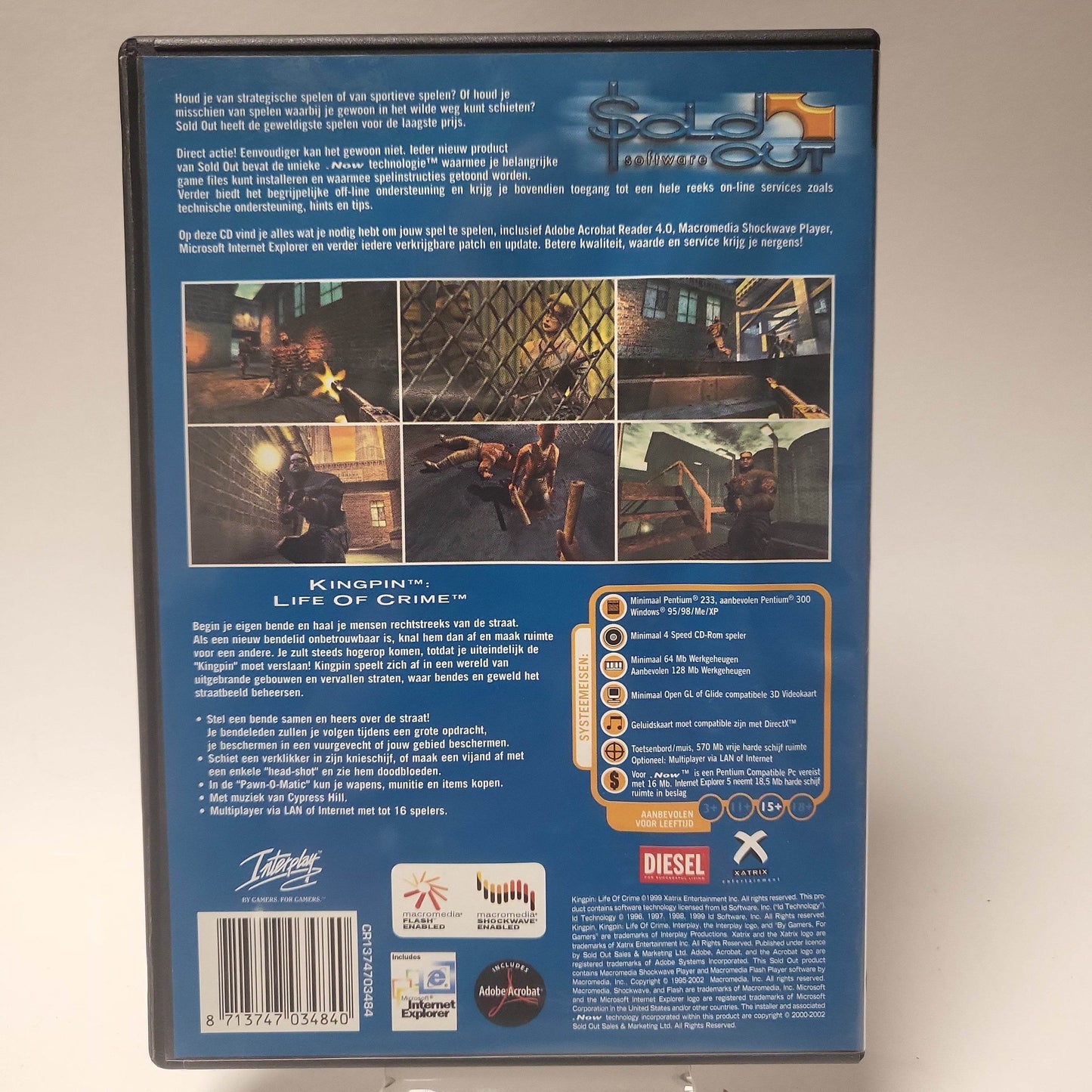 Kingpin Life of Crime (No Book) PC - Feniks Gameshop