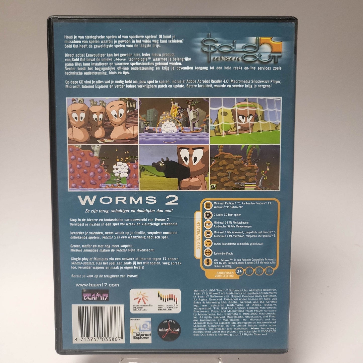 Worms 2 (No Book) PC - Feniks Gameshop