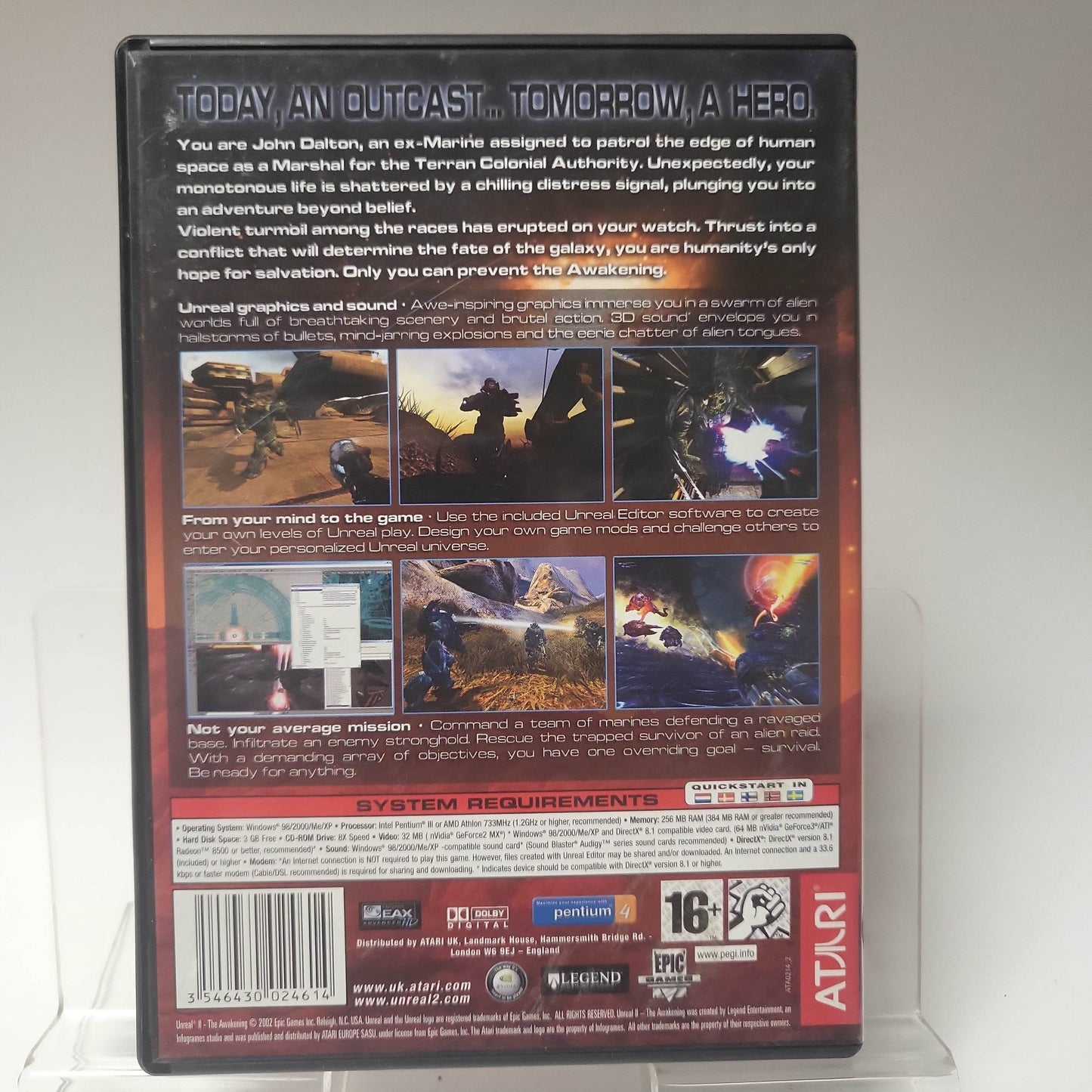 Unreal II the Awakening (No Book) PC - Feniks Gameshop