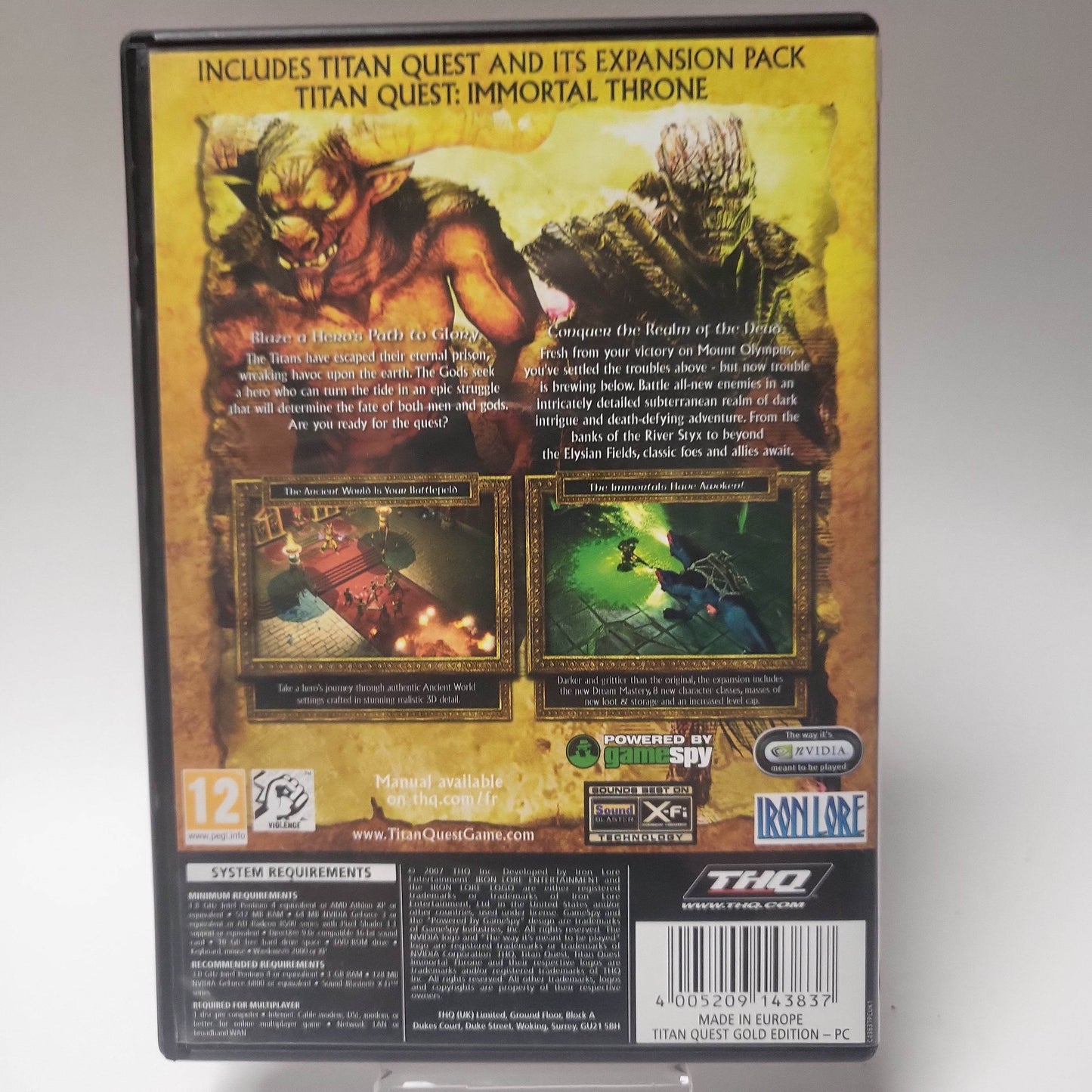 Titan Quest Gold Edition (No Book) PC - Feniks Gameshop