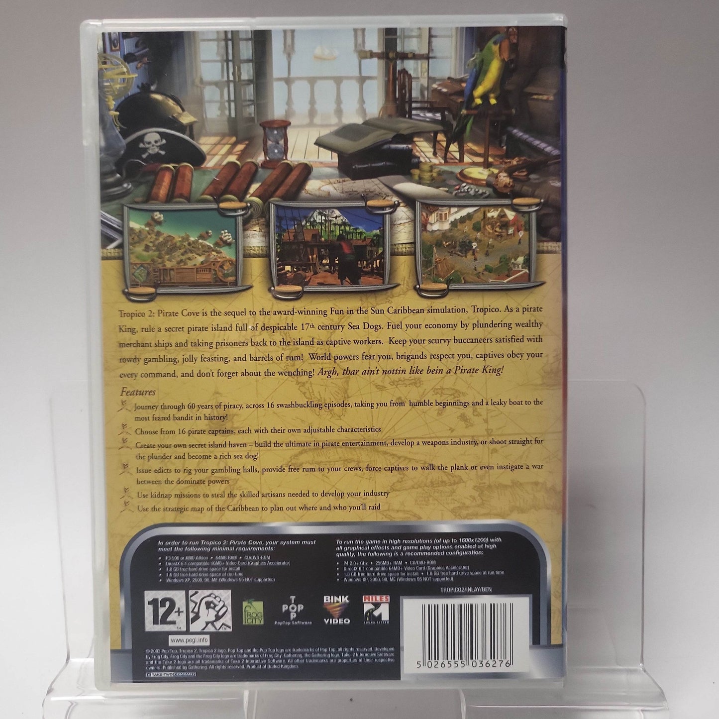 Tropico 2 Pirate Cove (No Book) PC - Feniks Gameshop
