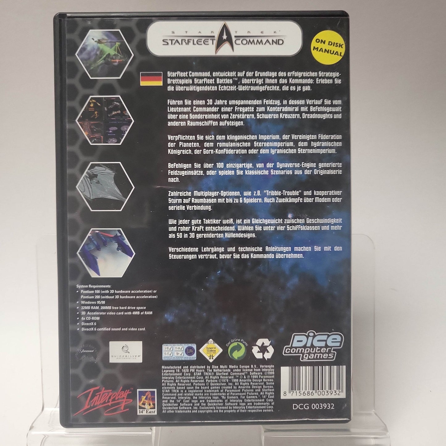 Star Trek Starfleet Command (No Book) PC - Feniks Gameshop