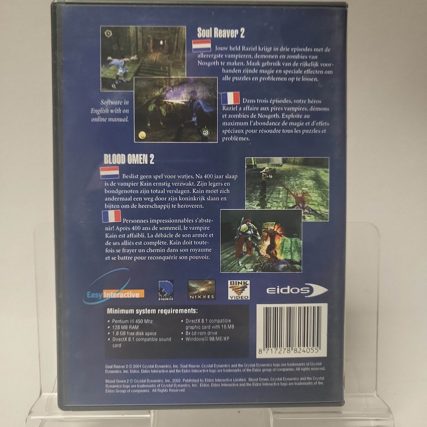 Soul Reaver 2 & Blood Omen 2 (No Book) PC - Feniks Gameshop