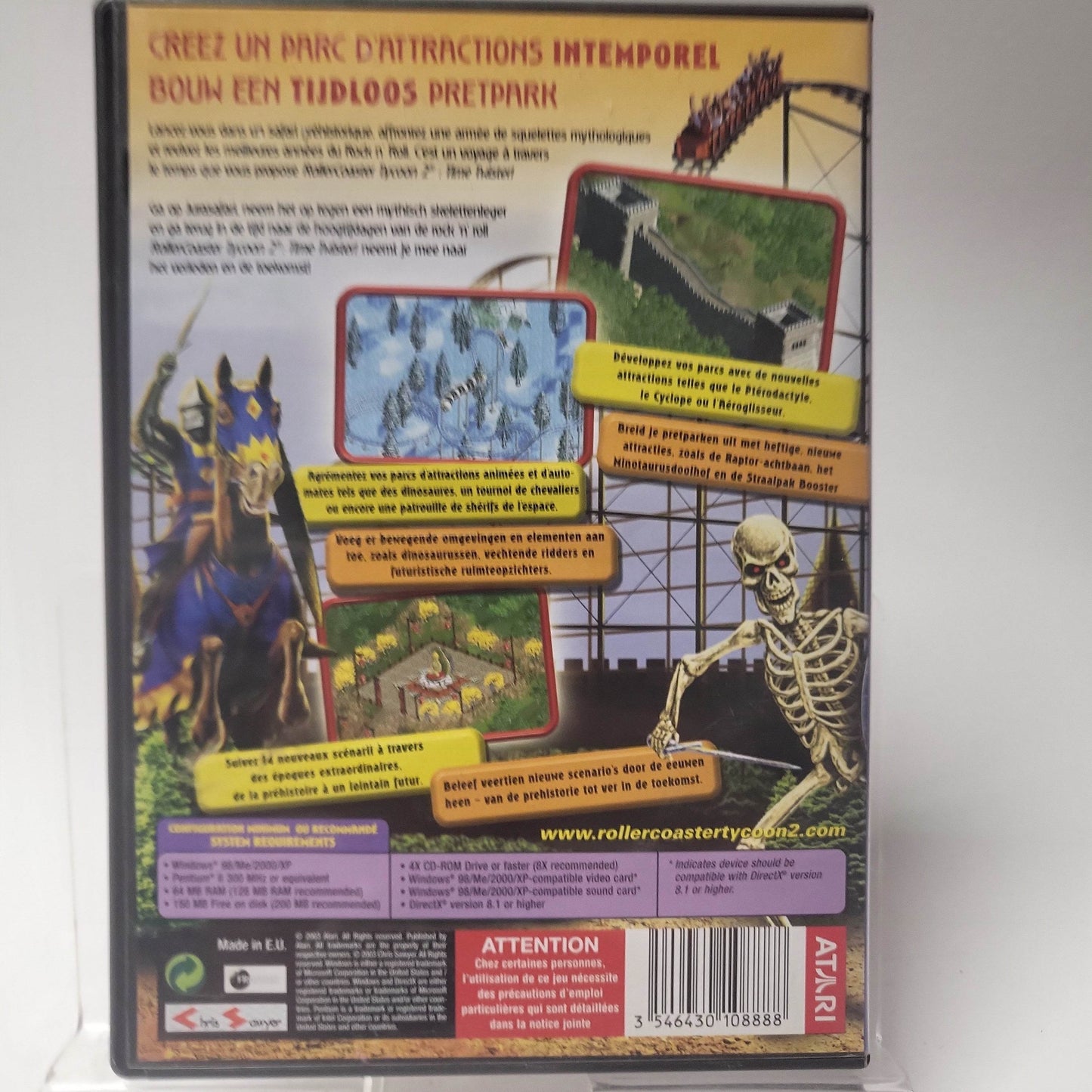 Rollercoaster Tycoon 2 Time Twister Expansion Pack PC - Feniks Gameshop