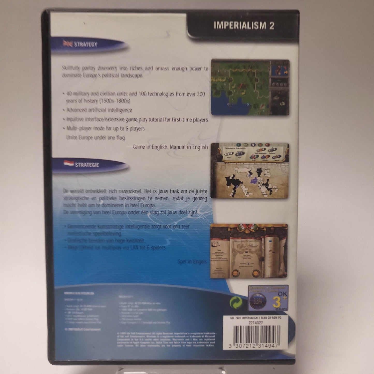 Imperialism II (No Book) PC - Feniks Gameshop