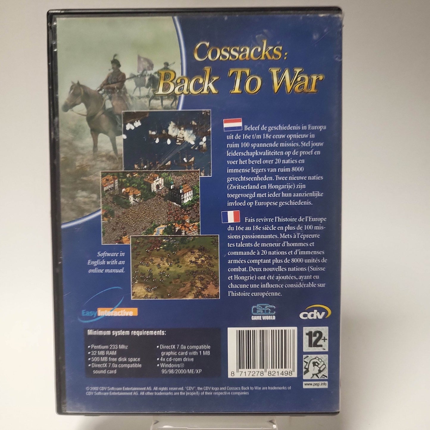 Cossacks Back to War (No Book) PC - Feniks Gameshop