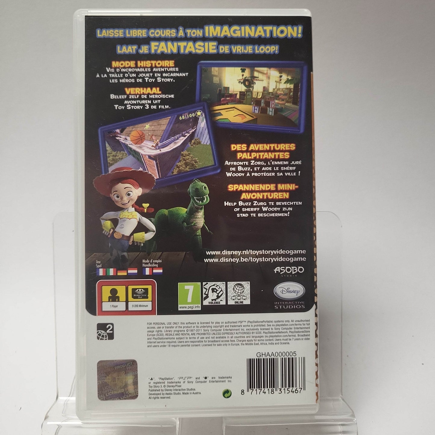 Disney Pixar Toy Story 3 Essentials Playstation Portable - Feniks Gameshop
