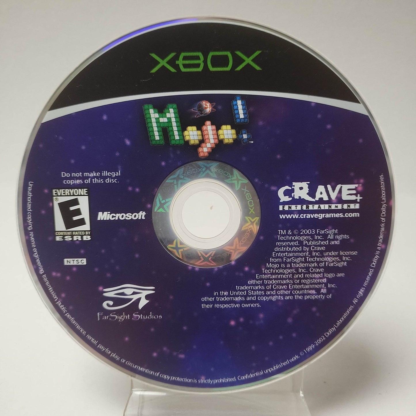 Mojo American Edition (Disc Only) Xbox Original - Feniks Gameshop