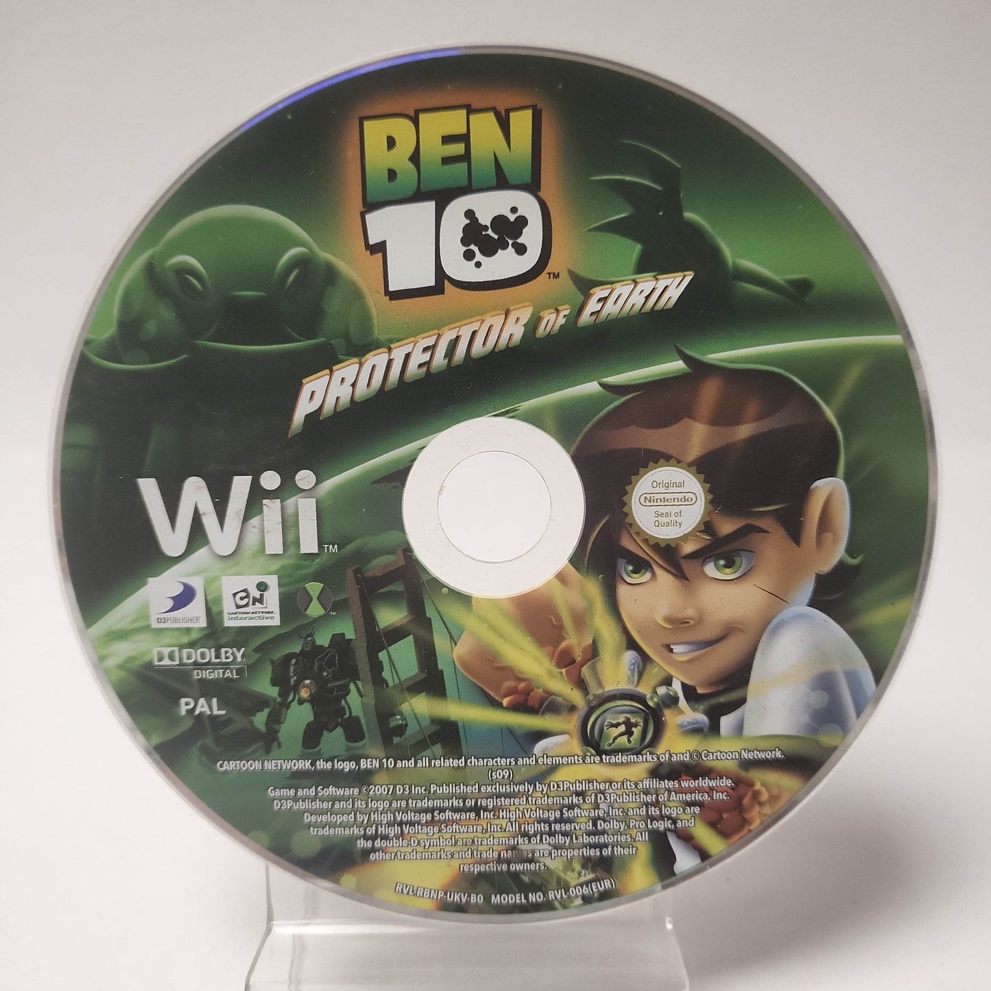 Ben 10 Protector of Earth (Disc Only) Nintendo Wii - Feniks Gameshop