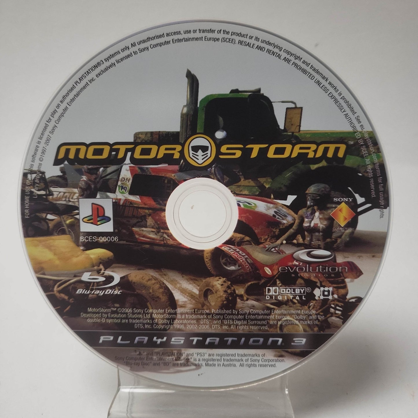 Motorstorm (Disc Only) PlayStation 3 - Feniks Gameshop