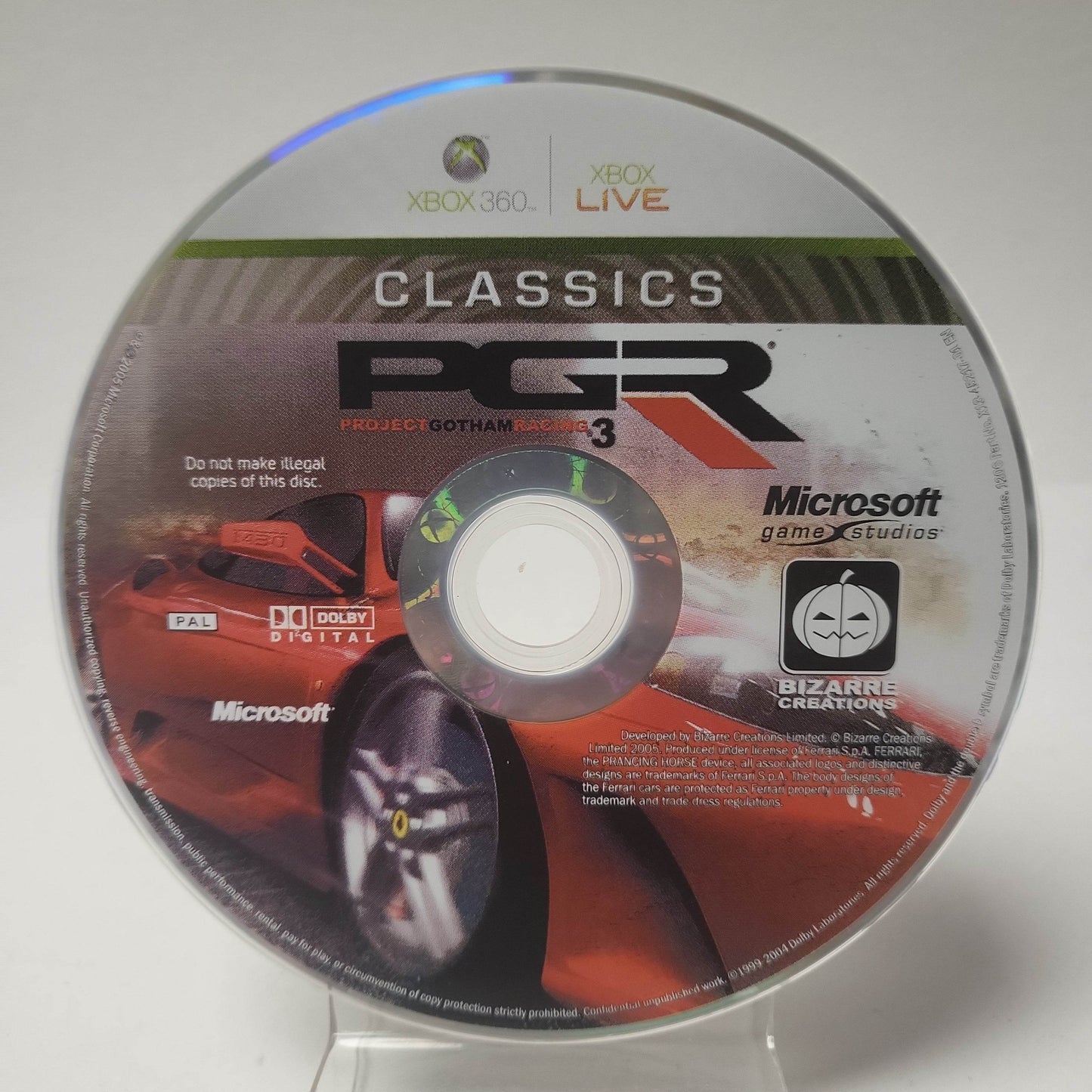 Project Gotham Racing 3 Classics (Disc Only) Xbox 360 - Feniks Gameshop
