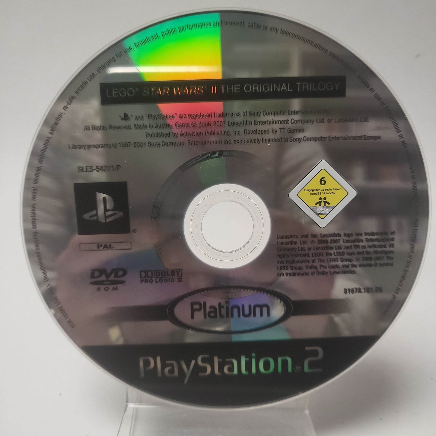 LEGO Star Wars II the Orginal Trilogy Platinum (Disc Only) PlayStation 2 - Feniks Gameshop
