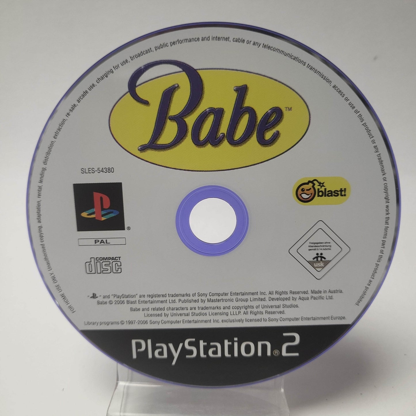 Babe (Disc Only) PlayStation 2 - Feniks Gameshop