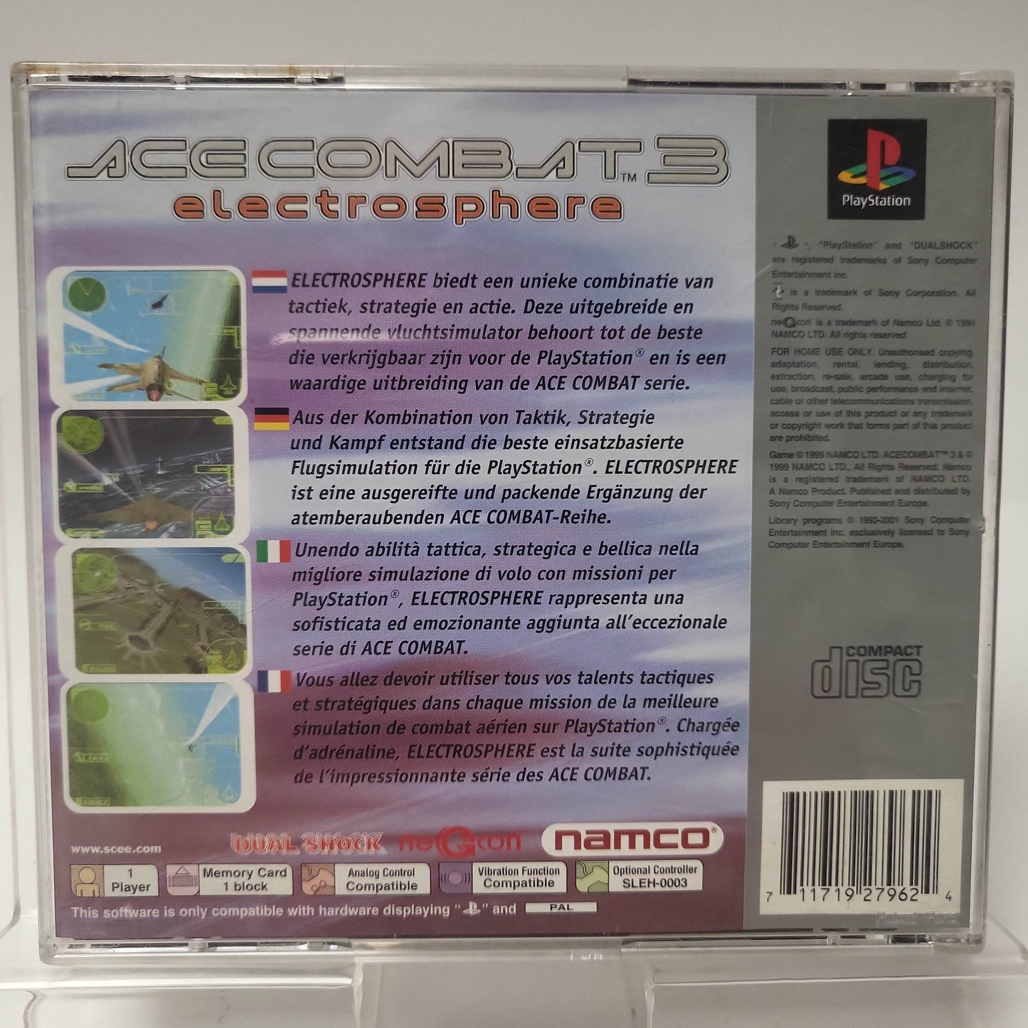 Ace Combat 3 Platinum Playstation 1 - Feniks Gameshop