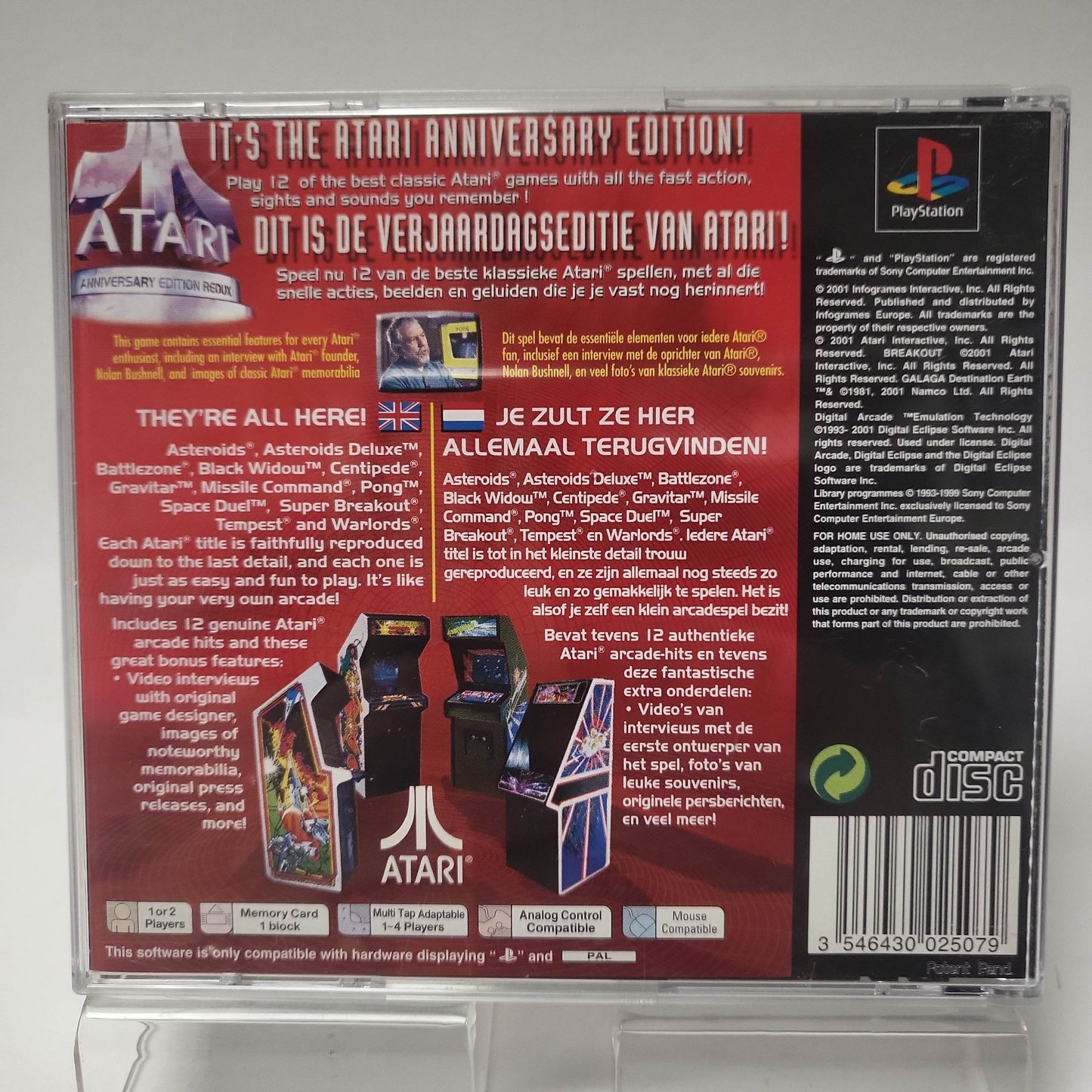 Atari Anniversery Edition Redux Playstation 1 - Feniks Gameshop