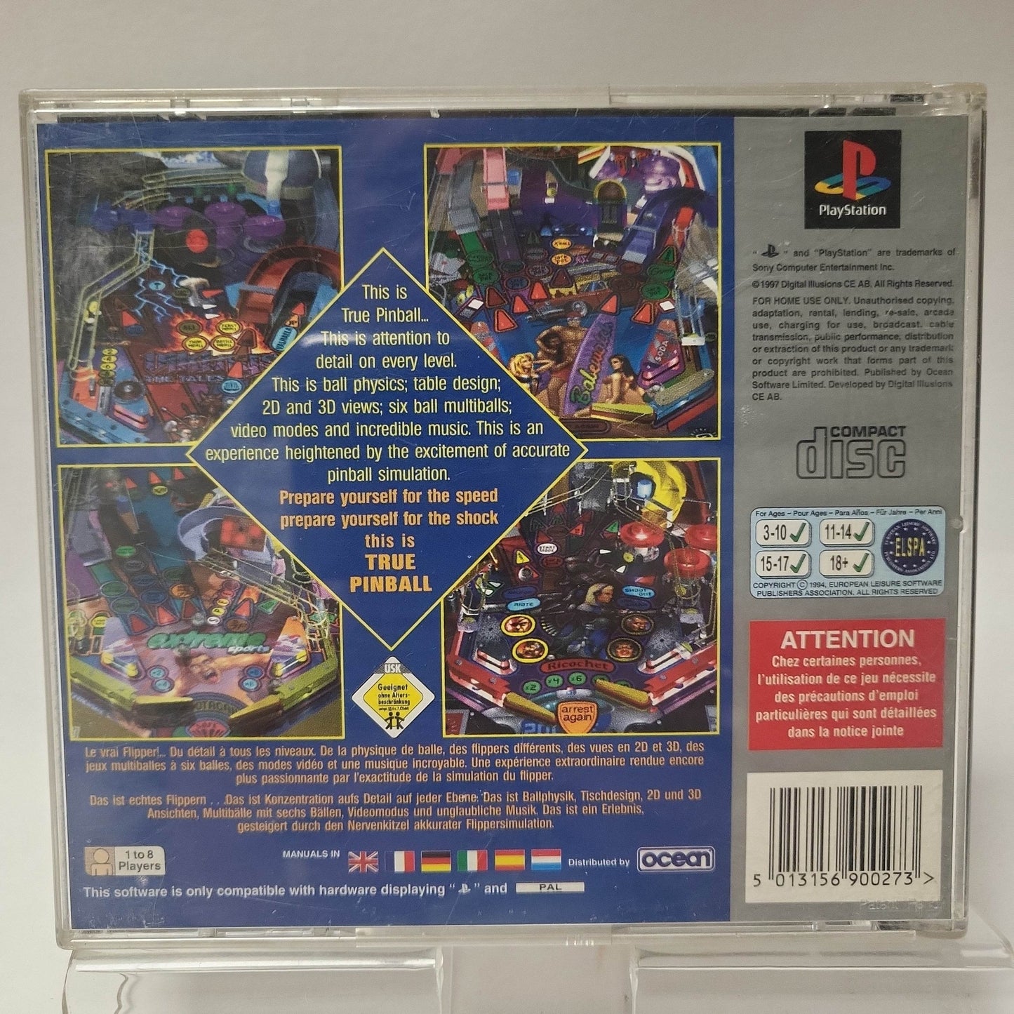 True Pinball Platinum Playstation 1 - Feniks Gameshop