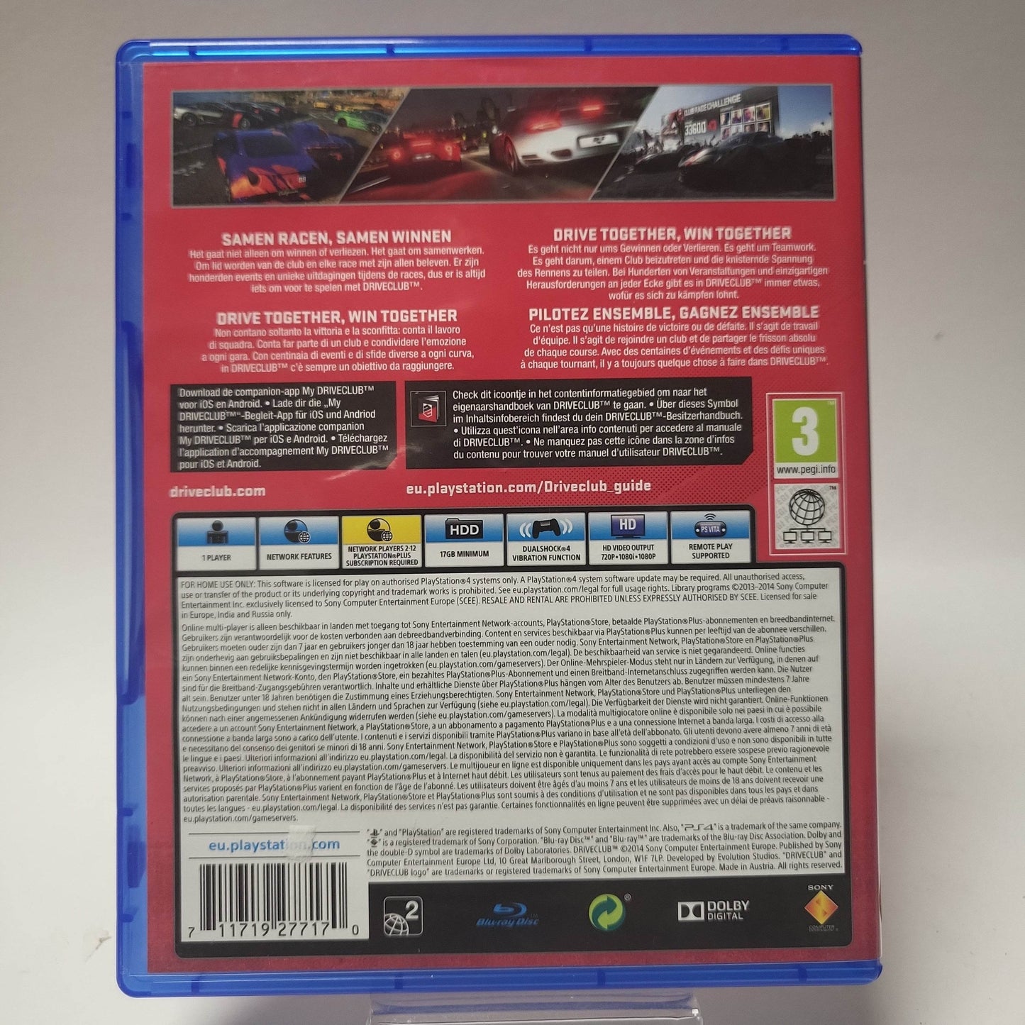 Driveclub (No Book) Playstation 4 - Feniks Gameshop