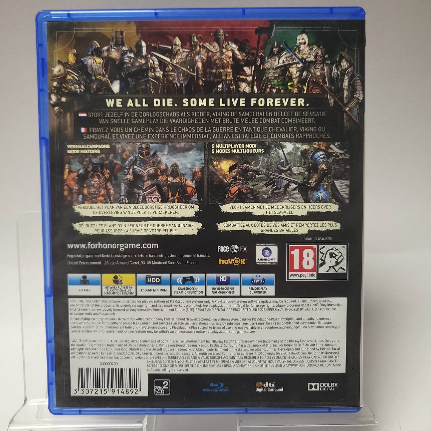 For Honor Playstation 4 - Feniks Gameshop