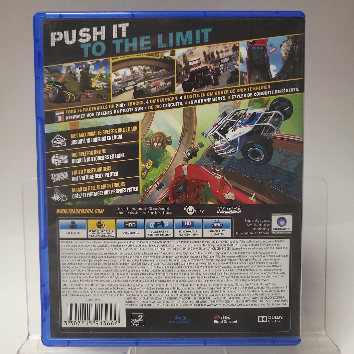 Trackmania TM Turbo Playstation 4 - Feniks Gameshop