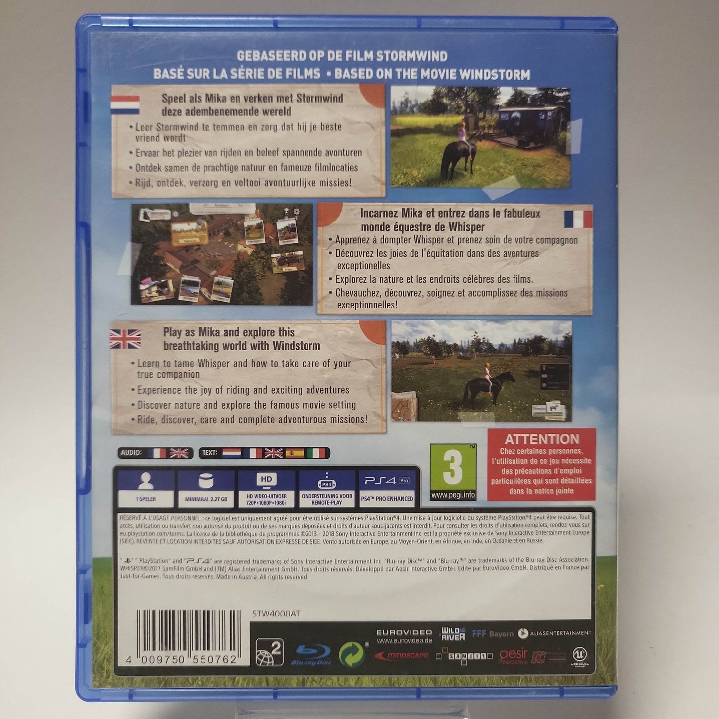 Whisper Vrij als de Wind Playstation 4 - Feniks Gameshop