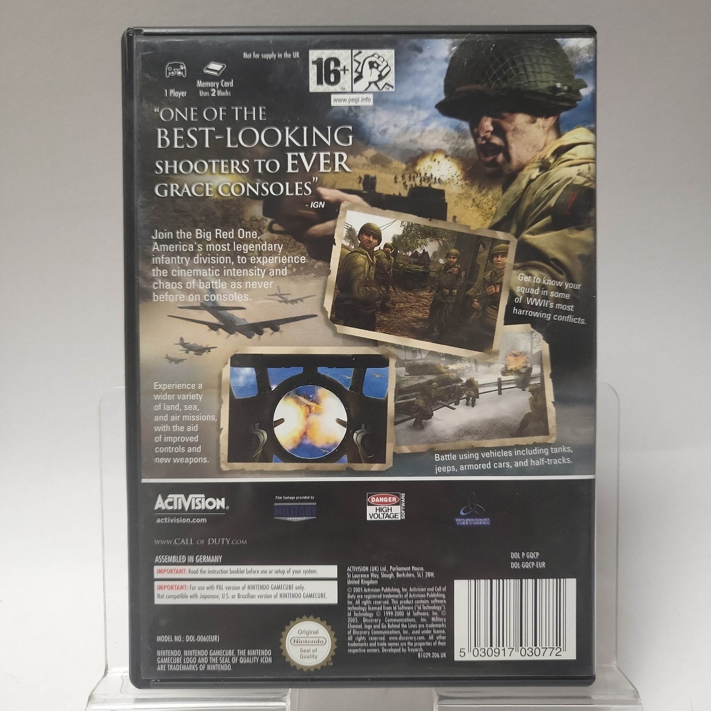 Call of Duty 2 Big Red One Nintendo Gamecube - Feniks Gameshop