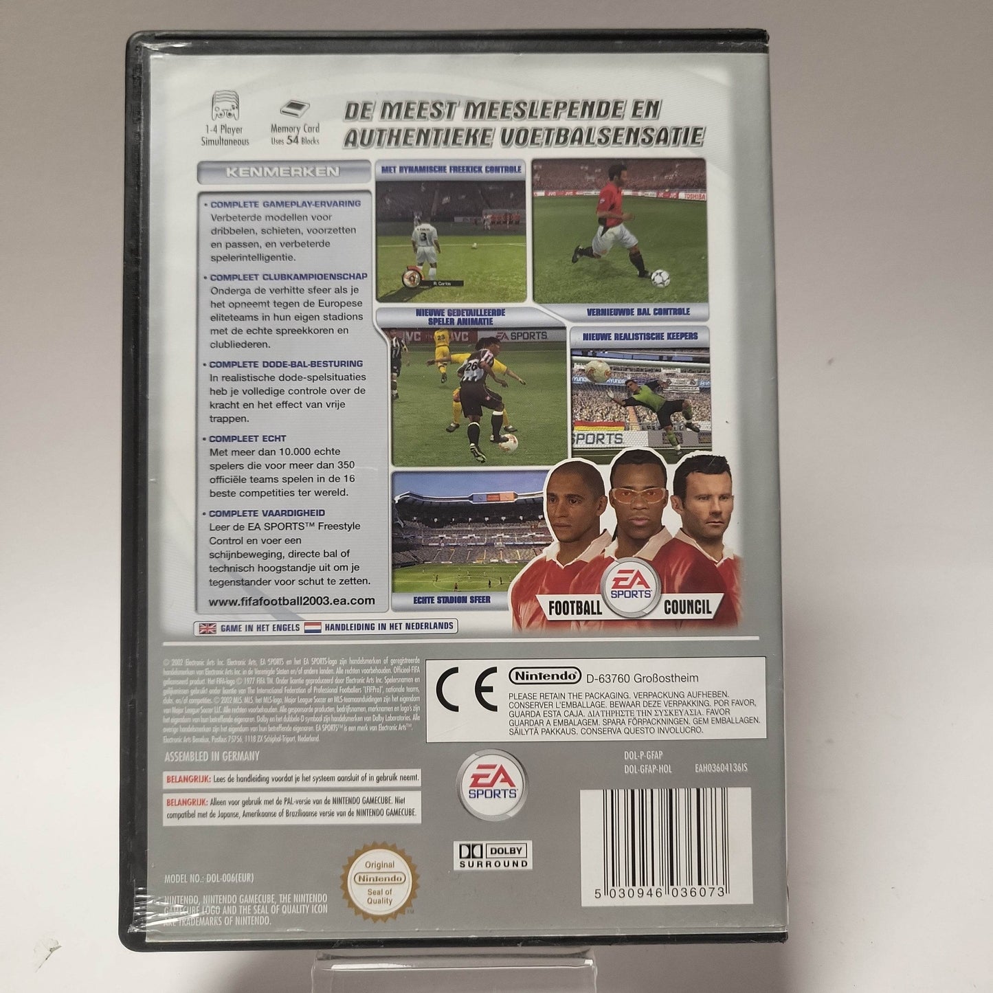 FIFA Football 2003 Player's Choise (No Book) Nintendo Gamecube - Feniks Gameshop