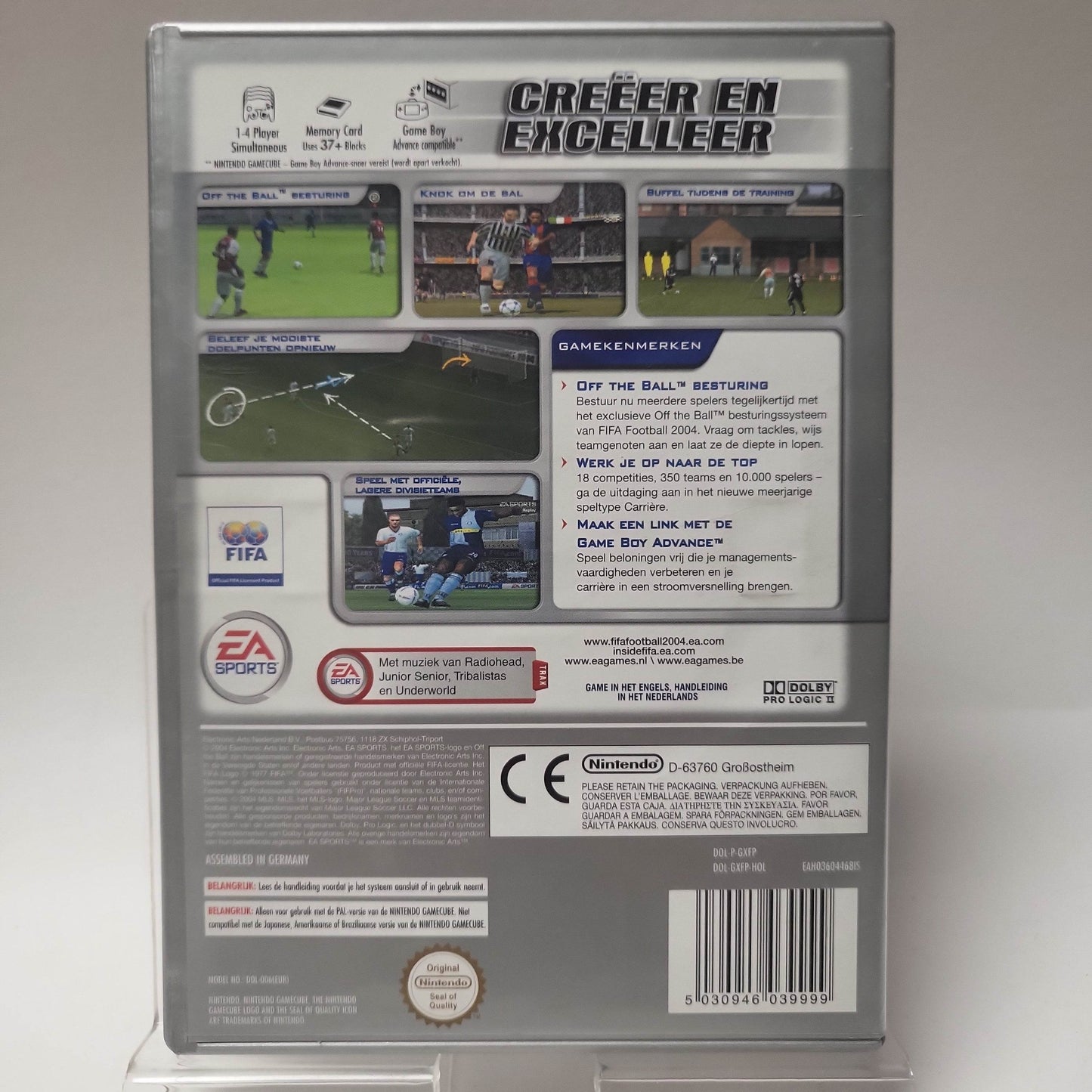 FIFA Football 2004 (Players Choise) Nintendo Gamecube - Feniks Gameshop