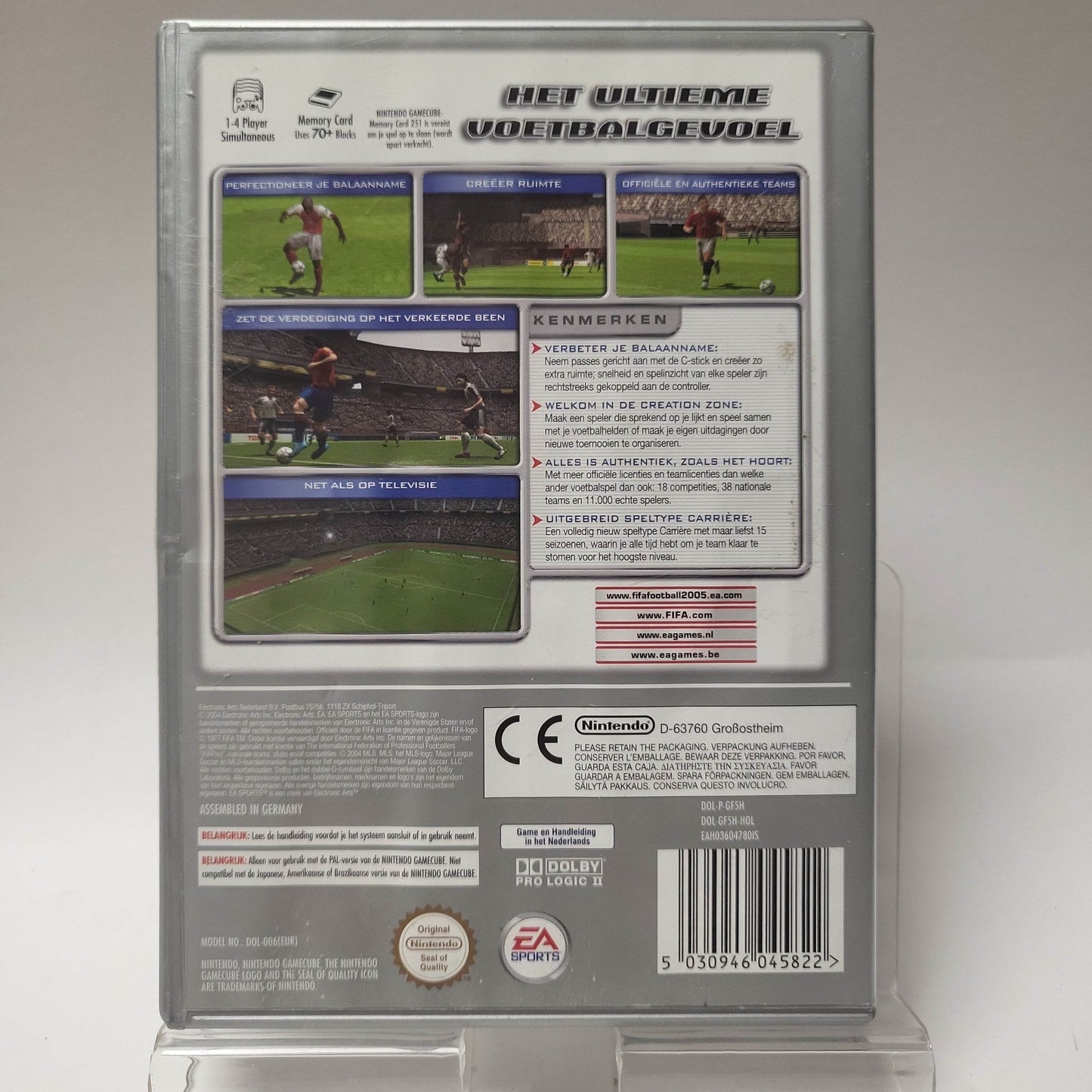 FIFA Football 2005 (Players Choise) Nintendo Gamecube - Feniks Gameshop