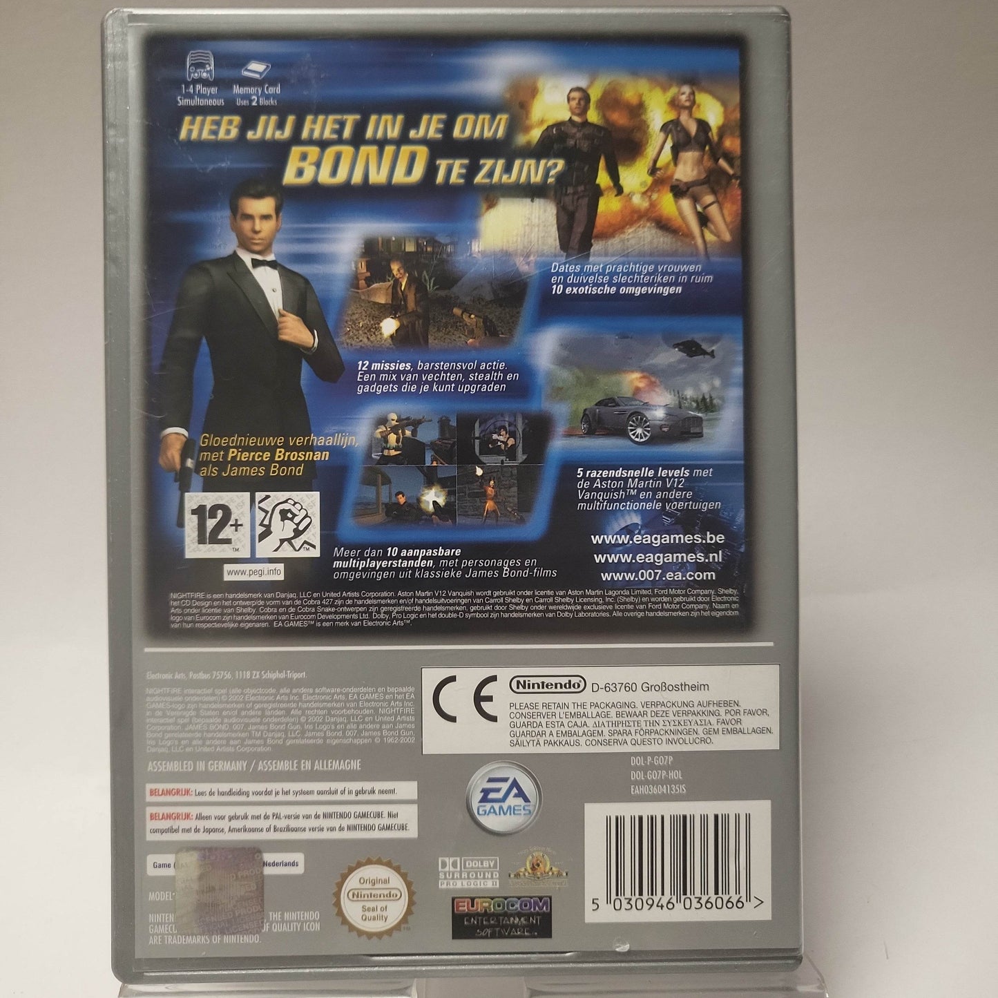 James Bond 007 NightFire Players Choice Nintendo Gamecube - Feniks Gameshop