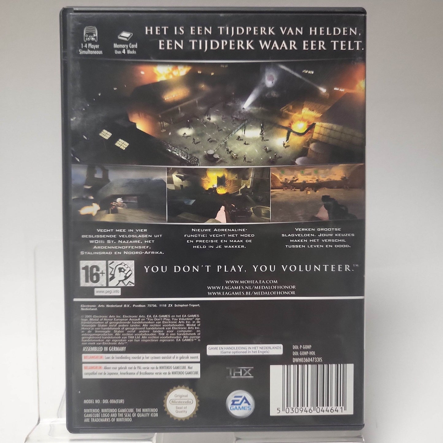 Medal of Honor European Assault Nintendo Gamecube - Feniks Gameshop